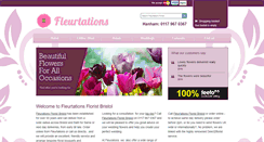 Desktop Screenshot of fleurtations-bristol.co.uk