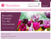 Tablet Screenshot of fleurtations-bristol.co.uk